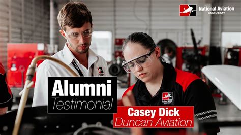 Alumni Testimonial Casey Dick Of Duncan Aviation YouTube