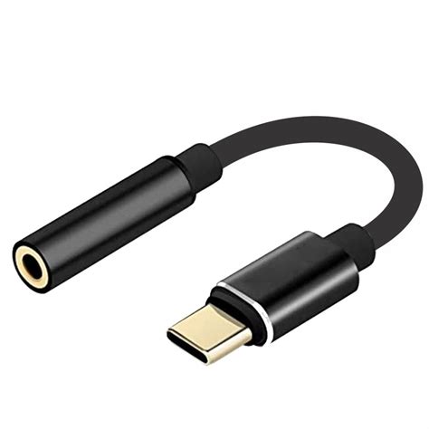 Usb Type C To 35mm Audio Connector Adapter With Dac Geewiz