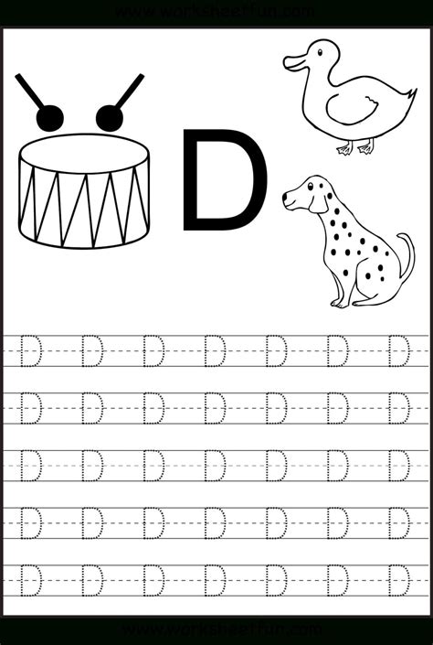 Alphabet Worksheets Preschool Tracing Printable Coloring Db Excel