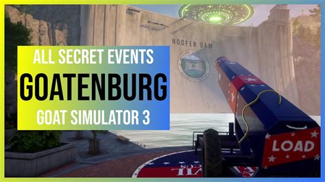 Goat Simulator 3 Goatenburg All Secret Eventsquests Locations