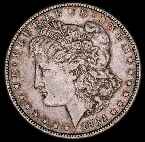 1884 Morgan Silver Dollar Pristine Auction
