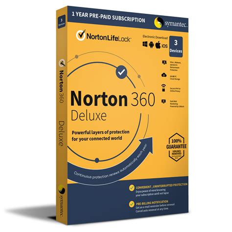 Antivirus And Security Norton Norton 360 Deluxe