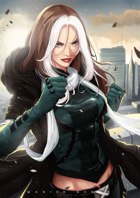 Rogue by Nakashima8Kazuma on DeviantArt Marvel dc comics Vilãs