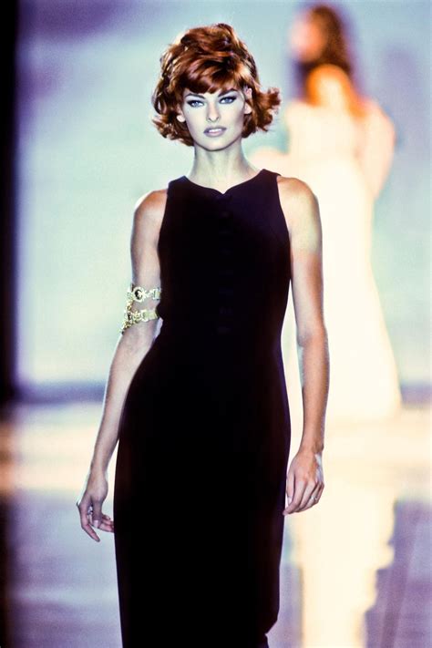 La Linda Evangelista 1990s Supermodels Original Supermodels Versace