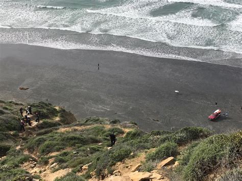 Lifeguards Assisted 2 People On False Trail At Blacks Beach Del Mar