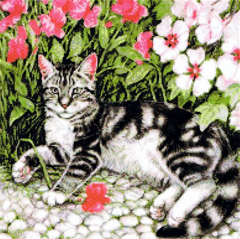 If you want to print the pattern again at a later date, there. Black Striped Tabby - cross stitch pattern by Kustom Krafts