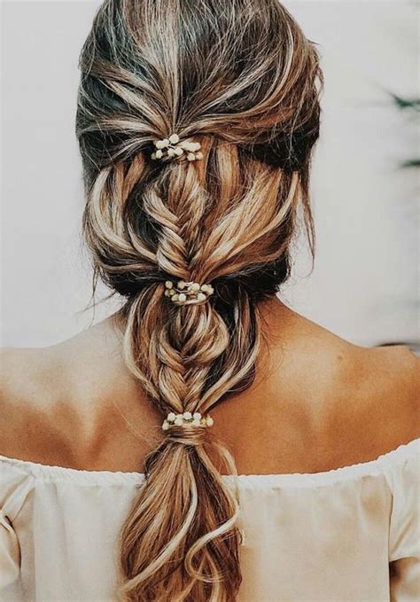Wedding Hairstyles With Braids Messy Braid Hairstyles For Wedding