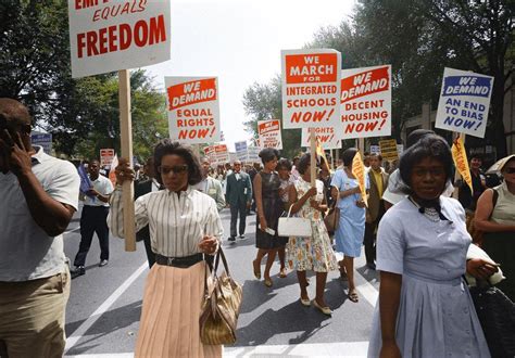 Colourising Historical Photos Of The Civil Rights Movement Civil