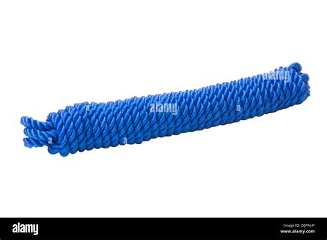 Close Up Of A Nylon Rope Bundle Stock Photo Alamy