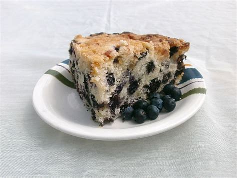 1 1/4 — cups all purpose flour, ½ tsp baking soda, 1 tsp baking powder, 1/3 tsp kosher salt, 2/3 tablespoon sugar, 2 eggs separated, 2 1/2 cups buttermilk, 4 tablespoons melted butter, fruit. Alton Brown's Blueberry Buckle | Blueberry buckle recipe, Alton brown, Blueberry crumble cake