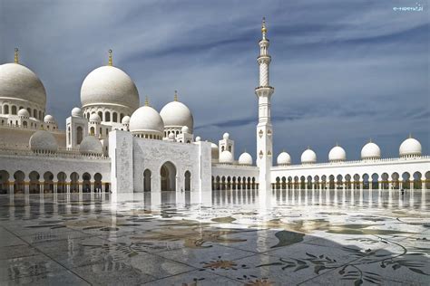 Zjednoczone Emiraty Arabskie Miasto Abu Dhabi Wielki Meczet Szejka Zayeda