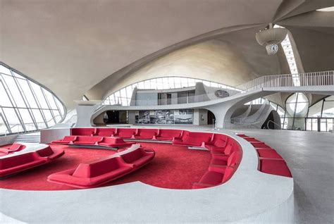 Empty Closed Twa Terminal Of Jfk Airport Built In 1962 Twa Flight