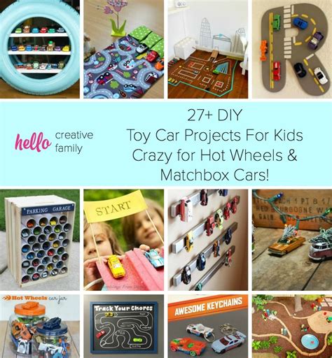 Diy Toy Car Projects For Kids Crazy About Cars