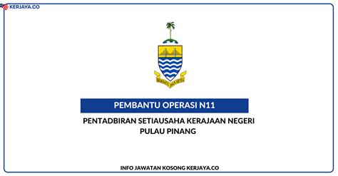 Senarai jawatan kosong kerajaan terkini bulan oktober sehingga november 2014 ! Jawatan Kosong Terkini Kerajaan Negeri Pulau Pinang ...