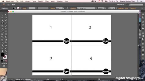 How To Make A Multiple Page Layout In Adobe Illustrator And Save As Pdf