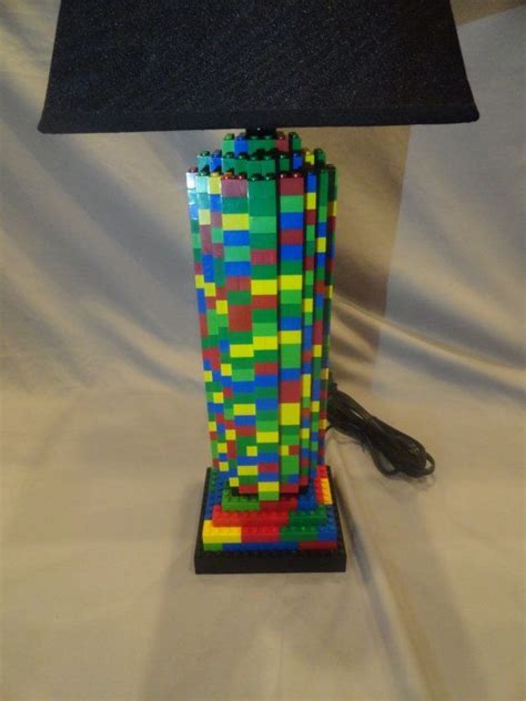 Lego Lamp How Cool Is This And An Easy Diy Project At That Lego