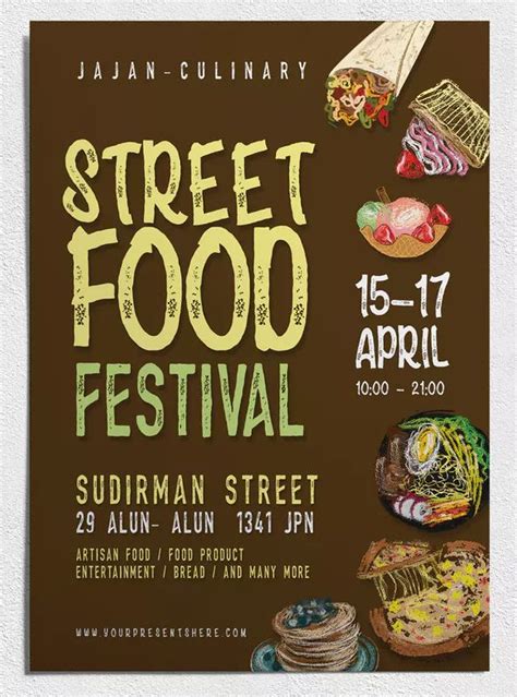 Food Festival Flyer Template Psd Food Festival Poster Food Festival