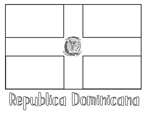 Free Dominican Republic Coloring Pages — Stevie Doodles