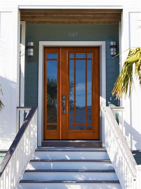 We try our best to accurately depict the condition of. Prehung Side light-Transom Door 80 Solid Mahogany 9 Lite ...