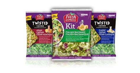 Fresh Express Launches Three New Salad Kit Flavors In Canada