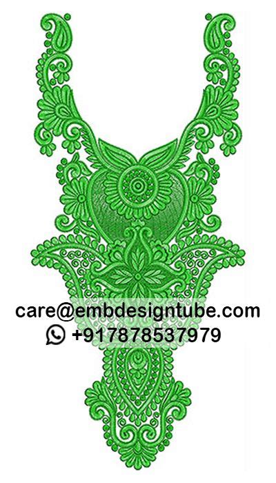 Lio Embdesigntube Blog Adlı Kullanıcının Neck Embroidery Designs