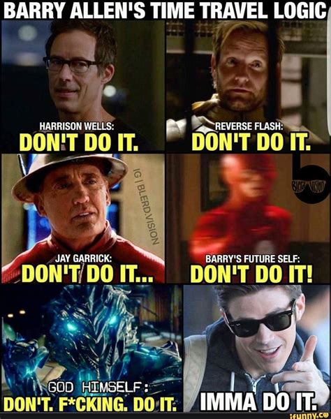 The Many Faces Of Barry Allen In Movie Memes And Their Captionarys
