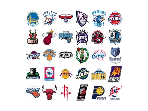 Logos For The Nba Teams All Nba Team Logos 2012 Sports Pinterest