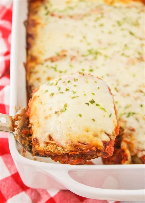 Easy Eggplant Parmesan Recipe Lil Luna