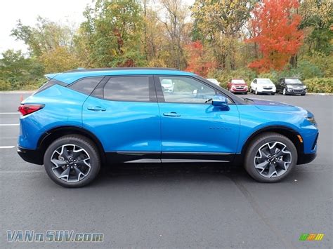 2021 Chevrolet Blazer Rs Awd In Bright Blue Metallic For Sale Photo 7