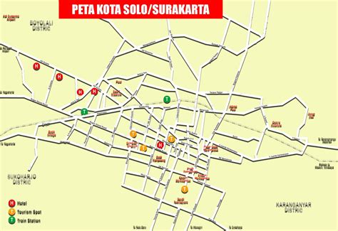 Peta Kota Surakarta Web Sejarah Com