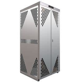Purging a desiccator cabinet involves flushing moisture and oxygen laden air out of the cabinet using a steady flow of dry inert gas, such as nitrogen. Oxygen Gas Cylinder/Tank Storage Cabinet