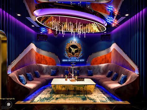 Luxury Ktv Room On Behance Nightclub Design Luxury Restaurant