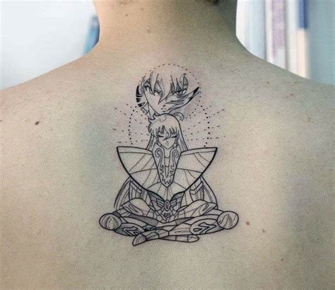 Virgo Shaka Tattoo Caballeros Del Zodiaco Saint Seiya Gamer Tattoos