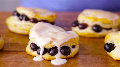 Benefits include access to delish.com, our quarterly magazine right to your door, + more! Blueberry Biscuits with Sweet Lemon Glaze | Pillsbury ...