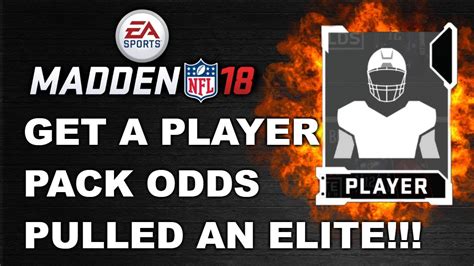 Get A Player Pack Odds Pulled An Elite Mut 18 Youtube