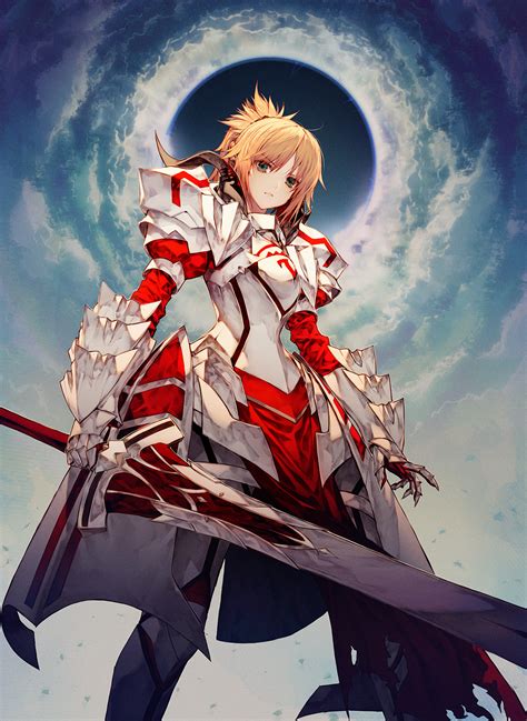 Saber Of Red Fate Apocrypha Mobile Wallpaper By Anke Zerochan Anime Image Board