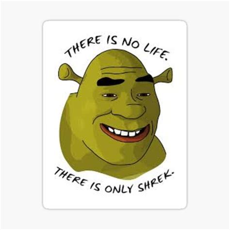 Shrek Sticker By Oreogasims Redbubble
