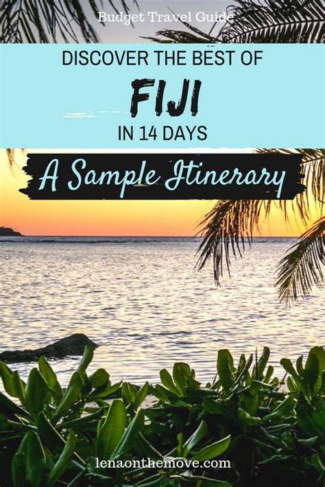 Discover The Best Of Fiji In 2 Weeks A 14 Day Fiji Itinerary Fiji