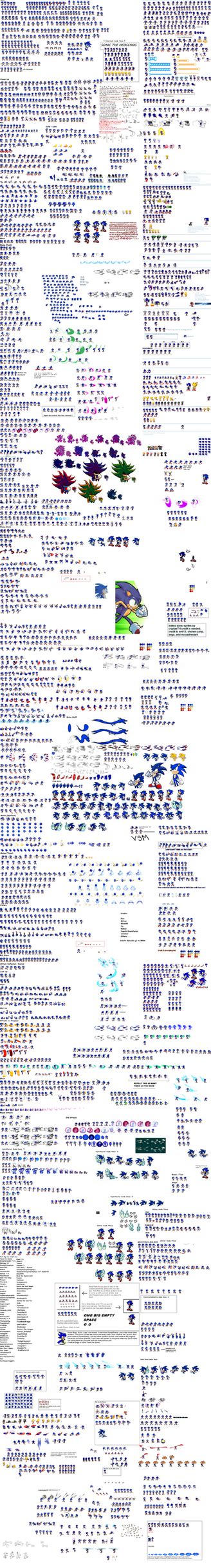 Ultimate Sonic Sprite Sheet Porn Sex Picture
