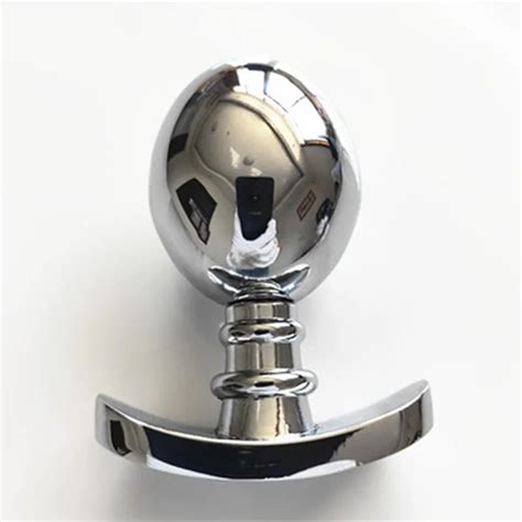 Stainless Steel Anal Beads Metal Anal Butt Plug Anus Dilator Prostate