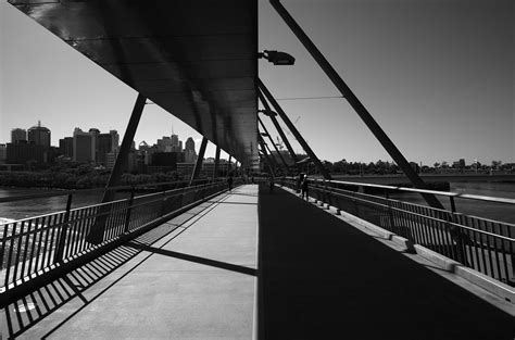Shadows On A Bridge