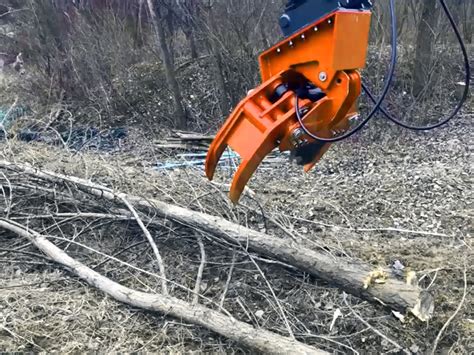 Mini Excavator Hydraulic Tree Shear Grab Mod Cf 18h