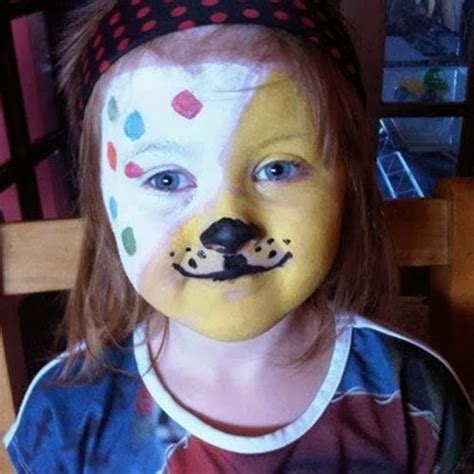 Easy Pudsey Bear Face Painting Design Face Painting Design