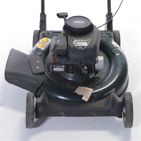 Bolens 21 Side Discharge Push Lawnmower With Bag Ebth