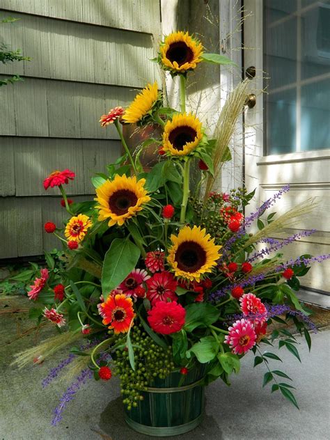 Picture Of Sunflower Arrangements Sunflower Arrangements Summer
