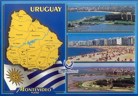 Mapa De Uruguay Uruguay América Del Sur Mapas Del Mundo