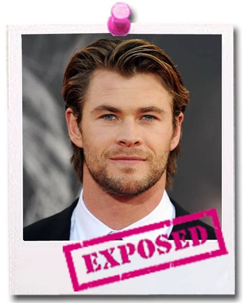 Famous Male Exposed Chris Hemsworth Big Bulge