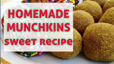 Homemade Munchkins Sweet Graham Balls Youtube