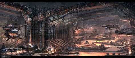 Sci Fi Cities Sci Fi City 3 21 13 By ~zakforeman On Deviantart
