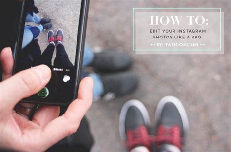 When you're ready to edit your photo in instagram, open the app and tap the camera icon at the bottom of the screen. How to: Edit Your Instagram Photos Like a Pro - Fashionlush